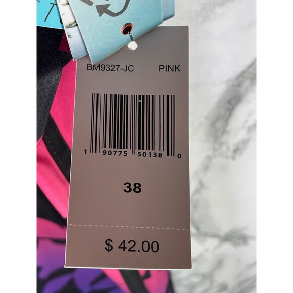 Burnside Mens Pink Gradient Board Shorts Size 38 - Picture 5 of 10